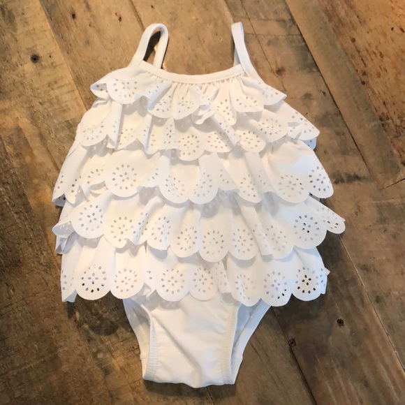 baby ruffle swimsuit